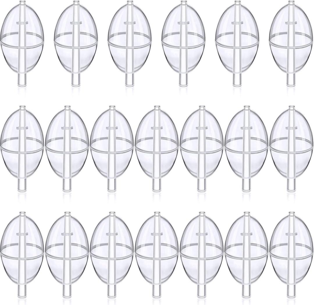 Sumind 20 Pieces Spin Float Fishing Bobbers Fishing Float Bend Slip Cast Spin Float Tackle Accessories (2.5 Inch) Sumind 20 Pieces Spin Float Fishing Bobbers Fishing Float Bend Slip Cast Spin Float Tackle Accessories (2.5 Inch)