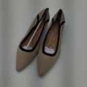 youngshow Women's Pumps Kitten Heels Pointed Toe Knit Slip On Comfortable Casual Formal Dress Shoes (7.5)