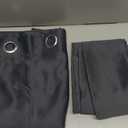 Joydeco Blackout Curtains 63 Inch Length 2 Panels Set, Thermal Insulated Long Drapes 2 Burg, Room Darkening Grommet Drapes for Living Room Bedroom Window, Size: 42"W x 63"L