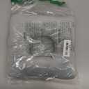 Ear Piercing Pillow for Side Sleepers with Ear-Shaped Hole for Ear Pain, Reversible Satin & Cotton Washable and Adjustable Ergonomic Ear Guard Protector for Side Sleeping (Square)