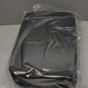 Card Deck Box with Portable Case, 6 Pack Clear Commander Deck Box with 6 Dividers, Holds 600+ Double Sleeved Cards, Fit for MTG, YuGiOh, TCG (Black)