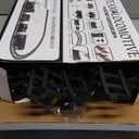 OCHIDO Train Set - Electric Train Toy Gift for Boys Girls,with Railway Kits,Steam Locomotive,Transport Vehicle &Tracks, Light,Smokes & Sound,Christmas Train Gifts for 3 4 5 6 7 8+ Year Old Kids