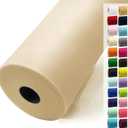 Honey Beige Tulle Fabric Rolls 54 Inch by 40 Yards Tulle Bolt Spool for Wedding Decorations DIY Tutu Baby Shower Table Skirt Ceiling Decor Birthday Party Craft Supplies