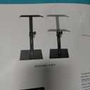Vondynote Set of 2 Desktop Studio Monitor Speaker Stands Bookshelf Speaker Stands