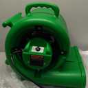 BlueDri One-33 Air Mover, 1/3 HP 2900 CFM Industrial Water Damage Flood Restoration Carpet and Floor Drying Blower Fan (Green)
