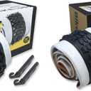 Classic White Wall Tires for Your Cruiser Wheels and Beach Cruiser Bike Accessories. 26 x 2.125 White Wall Bicycle Tires. with or Without Tubes. 2 Pack. (2 Tire - No Tube)