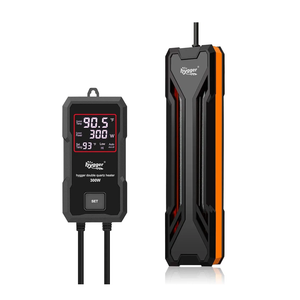 hygger Aquarium Heater 300W/500W/800W/1000W, Submersible Fish Tank Heater with Digital LED Controller and Intelligent Leaving Water Automatically Stop Heating System, for Freshwater and Saltwater 300W for 40-80 Gallon