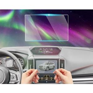 Tempered Glass Screen Protector Foil Compatible with 2024-2019 Subaru Forester Limited/Touring/2024-2022 Subaru Forester Wilderness 8 Inch Navigation HD Cover Accessories 9H Protective Film