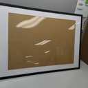 upsimples 24x36 Poster Frame, Display Pictures 20x30 with Mat or 24 x 36 Without, Wall Hanging Picture Frames, Black, 1 Pack