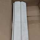 CHROME CLUB Stone Drying Mat for Kitchen Counter - Collapsible Diatomaceous Earth Dish Drying Stone - Fast Absorbent Stone Dish Drying Mat for Dishes and Pots (White Marble)