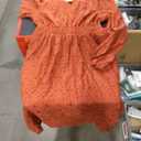 Dazz Wear Dress Orange Large