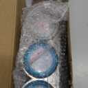 JDMSPEED 2 inch Triple Gauge Set - Oil Pressure, Water Temp, Volt Meter (Oil: 0-100 PSI, Water: 100-280F, Volt: 8-16V) - Fits GM, Ford, Mopar & More