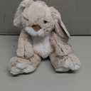 Melissa & Doug Burrow Bunny Stuffed Animal Plushie with Big Feet, Floppy Ears & Fluffy Tail, Adorable Pretend Play Toddler Toys for Girls & Boys 3+