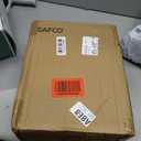 Safco Onyx Desk Organizer, 3 Trays, Office and Classroom Mailbox, Paper and Mail Sorter, Steel Mesh, White