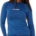 Rip Curl Womens Classic Surf UPF 50 Long Sleeve Rashguard Size 12