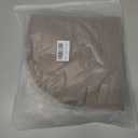 Car Seat Cover for Front Seats, Comfortable Linen Seats Cushion Pad Mat with Storage Pockets, Anti-Slip Breathable Bottom Front Seat Cover Protector for SUV Truck Van (Brown)