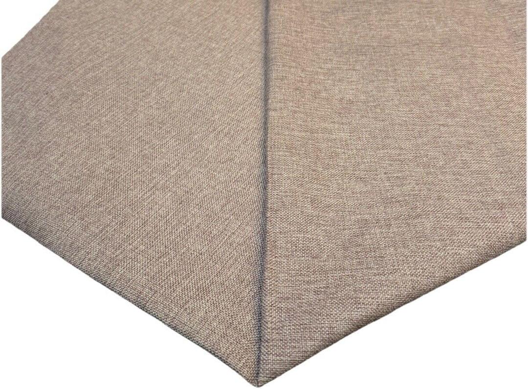 Taupe Natural Linen Solid Color Fabric Cloth Hemp Jute Table Cloth Garments Crafts Accessories, by The Yard 58 inch Width Unbleached Upholstery Material by NAT Leathers (Latte, 2 Yards (72 x 58 inch)