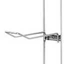 Knape & Vogt John Sterling Sports Rack for Garage, 7-Ball Capacity, Alloy Steel, Silver, 63-1/8"