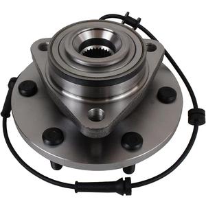 Autoround 515125 [4WD/AWD] Front Wheel Bearing and Hub Assembly fit for 2008-2012 Nissan Titan/Armada, 08-10 Infiniti QX56, 6 Lug W/ABS