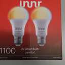 innr Smart Light Bulbs, A19 Zigbee, Works with Philips Hue* and Alexa (Bridge Required), White and Color, RGB, Dimmable Color Changing Light Bulb, E26 LED Bulb 60 Watt, 806lm, 2-Pack