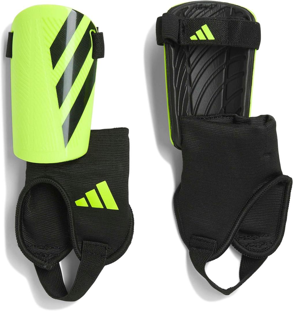 adidas Kids' Tiro Match Soccer Shin Guards (Small, Lucid Lemon/Black)