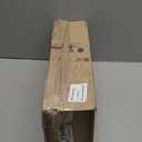 Kitchen Mats for Floor, Super Absorbent Kitchen Rugs Non Slip Washable, Linen-Look Woven Cushion Kitchen Runner Rug, Kitchen Sink Standing Mat, Black Beige Checkered 17"x30"