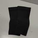 POWERLIX Legs Orthopedic Brace Compression Support Sleeve (Pair) for Swelling, Sprain, Plantar Fasciitis, Arthritis, Tendinitis (Large(2 Pack), Ankle Brace Black)