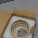 4.7 Inch Modern Plant Pot Green Ceramic Glaze Succulent Planters for Indoor Unique Pots, Planter with Drainage Holes Small Bubble Porcelain for Herb Snake Plants