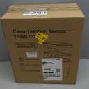 Cesun Motion Sensor Trash Can, 5 Gallon Automatic Bathroom Garbage Can with Lid, Touchless Smart Plastic Slim Wastebasket for Bathroom, Office, rv, Bedroom, Living Room, White