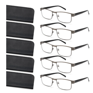 BLS BLUES Reading Glasses Men, Stylish Metal Eyeglasses, Blue Light Readers for Men, Computer Eye Glasses, Cheaters, +1.25 BLS BLUES Reading Glasses Men, Stylish Metal Eyeglasses, Blue Light Readers for Men, Computer Eye Glasses, Cheaters, +1.25