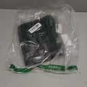 Foilswirl 1 Pcs Kids Knee Brace with Side Stabilizers Patella Gel Pads Adjustable Straps Youth Child Knee Brace Support for Meniscus Tear Sports, Meniscus Tear (Black)