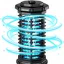Minimoon Bug Zapper Outdoor 4000V Powerful Electric Mosquito Zapper, 15w Fly Trap Outdoor, IPX4, Corded Fly Zapper for Indoor, Yard, Backyard, Patio, Camping (Black)