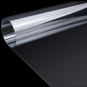 Beeveer 36 x 96 Inch Extra Large PET Sheets Roll, Transparent Clear Flexible Plastic Sheet for Craft, Picture Frames, Sign Blank, DIY Display Project, Protective Barriers