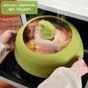 Collapsible Silicone for Food as Pot Cover 11.8 inch Large Plate Cover