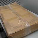 Snow Shovel with Wheels for Driveway,29'' Combined Snow and Ice Removal Design, Angle Adjustable Blade & Handle Snow Pusher Shovel,Efficient Snow Plow for Pavement