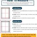 Cordless 1" Venetian Horizontal Mini Blinds for Indoor Windows(22" W36" H) | L-Shaped Window Blinds, 100% Privacy & Light Filtering, Smooth Lift, Ideal for Bedroom, Office and Everyday Home Use,White