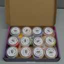 12 Pack Cloud Slime Kit TwoToned Fidget Toy, Educational Slime Toys, Birthday Gifts Prize Party Favors for Girl Boys Kids 6 7 8 9 10 11 12