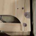 71" Farmhouse Kitchen Pantry Cabinet with Adjustable Shelves, Glass Door & Hidden Drawer, Arched Storage Cupboard for Dining Room (Natural)