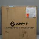 Safety 1st Easy Install Walk Thru Baby Gate for Doorway With Door, Dog Gates, Fits 29"-38", Easy Install 28" Tall, White