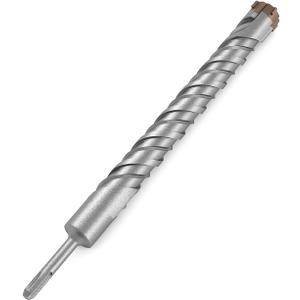Patio 1-3/8" SDS Plus Concrete Drill Bit Masonry Rotary Hammer Drill Bits, Carbide Tipped for Brick Cement Surface, Stone, Brocas para Concreto