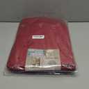 Genteele Memory Foam Bath Mat Non Slip Absorbent Super Cozy Velvet Bathroom Rug Carpet (17 inches X 24 inches, Red)