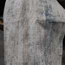 HUGEAR 9x12 Washable Rugs Gray Hallway Large Area Rug Indoor Accent Rug Abstract Non Slip Low Pile Carpet Distressed Throw Rug for Bedroom Living Room Office Dining Room Kitchen Laundry Room