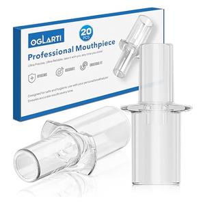 12 PCS Breathalyzer Mouthpieces, Breathalyzer Tips Compatible with EK916, EK917, EK910 Model Alcohol Breathalyzers, Hygienic and Portable