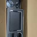 Center Console Between Seat Organizer for Minivans,SUVs,with Dual USB charging at the front and back,ambient lighting and drawers for Minivan&SUVs, Middle Van Floor Console Organizer Storage Box Black