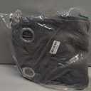 NICETOWN Grey Kitchen Blackout Short Curtain Panels for Bedroom, 45 Inch Long Thermal Insulated Grommet Top Blackout Draperies and Drapes (2 Panels, W42 x L45 -Inch, Grey)