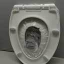 Jool Baby Quick Flip Toilet Seat with Built-in Potty & Splash Guard for Toddler Training, Slow Close (Elongated)