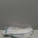 Thick and Elastic Toilet Seat Cover  Washable & Reusable with Double-Sided Hook and Loop Fastener for Easy Attachment  Cushioned Mat with Thick Sponge for Extra Comfort (Blue)