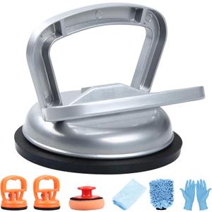 Aluminum Dent Puller, 7 Pack Strong Dent Removal Tool, Car Dent Puller Kit for Car Suction, Dent Repair Kit for Cars Body, Glass, Screen, Moving Objects (EXP 08/26/26)