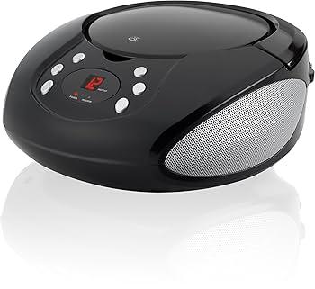 GPX
Portable CD Boombox with AM/FM Radio