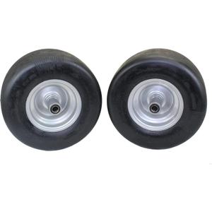 (Set of Two) Hustler Flat Free 13x6.50-6 Assemblies for 604898, 789537, 747782, 604717